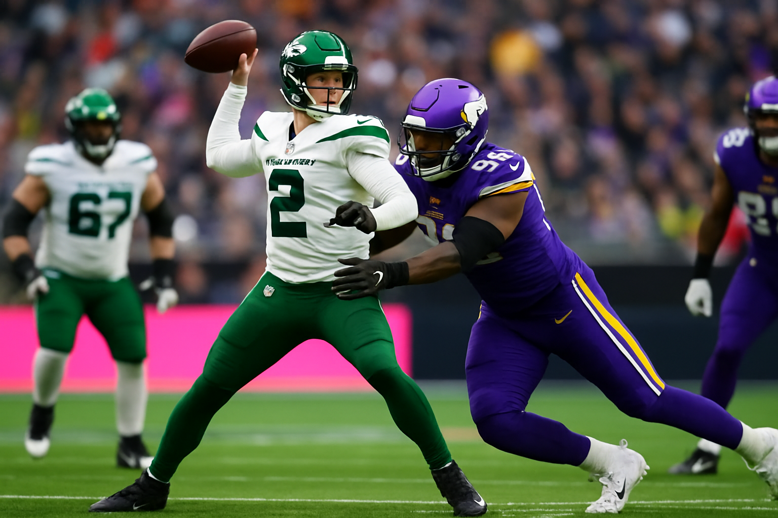 new york jets vs minnesota vikings match player stats