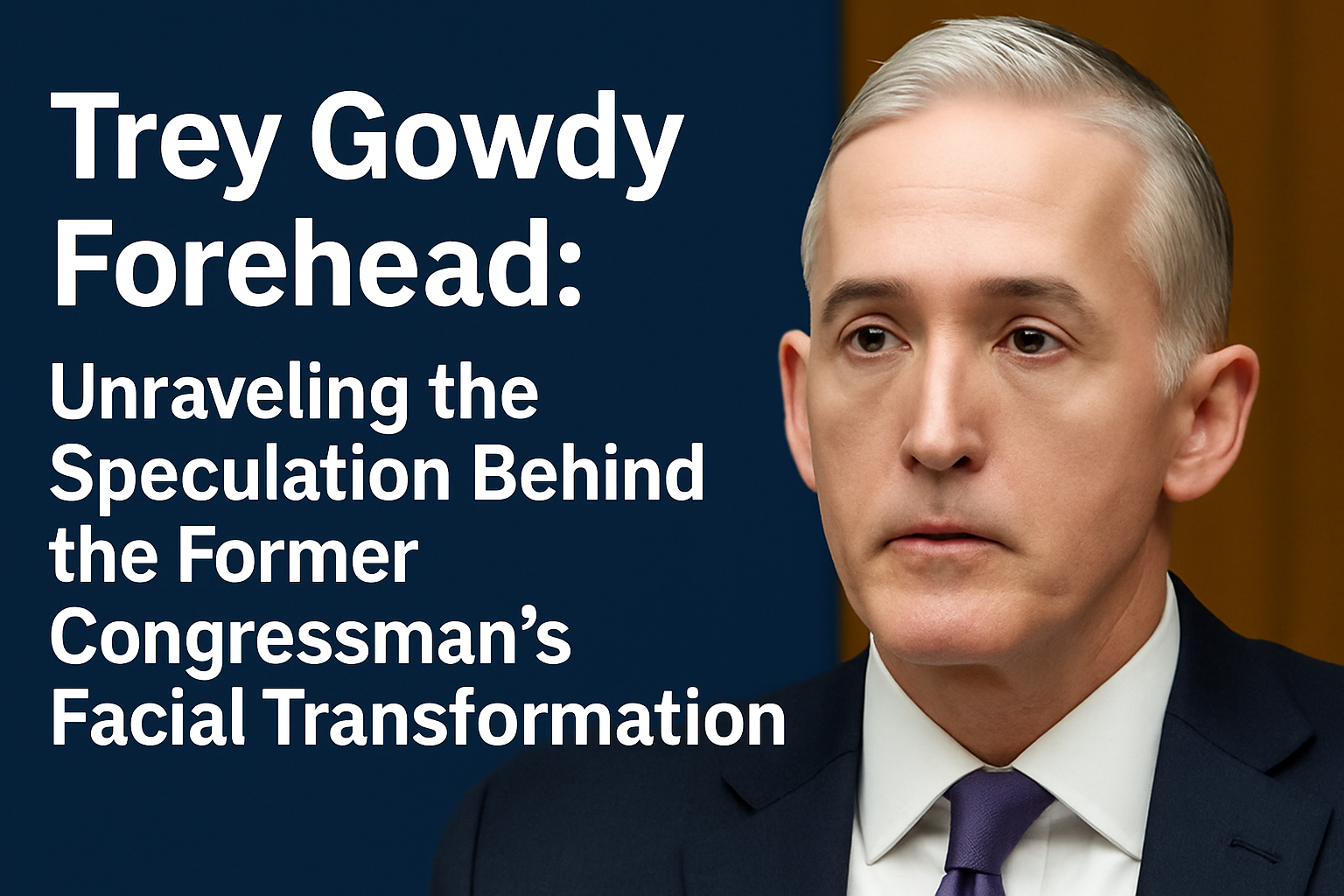 trey gowdy forehead